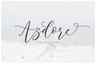 Asdore: The Elegant Script Typeface for Scroll-Stopping Campaigns