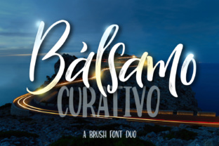 Bálsamo Curativo Duo: The Premium Font for Polished Small Business Branding