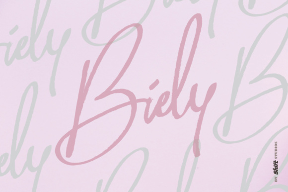 Biely: The Handwritten Script Font That Elevates Digital Branding