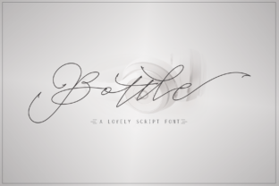 Bottle: The Modern Calligraphy Font That Elevates Handmade Brands