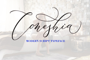 Coneshia: The Premium Script Font That Elevates Your Brand Identity