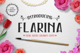 Flarina: The Hand-Drawn Typeface That Elevates Your Craft Shop
