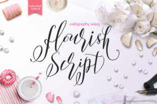Flourish: The Elegant Script Typeface for Handmade Creators