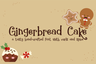 Gingerbread Cake: The Perfect Script Font for Small Business Branding