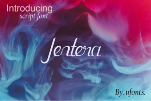 Jentera: The Handcrafted Script Font for Unique Crafts