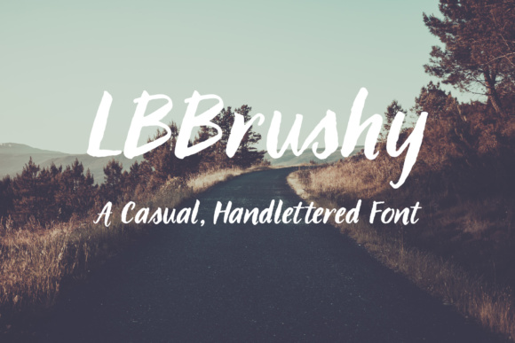LBBrushy: The Brushed Typeface That Elevates Campaign Creativity