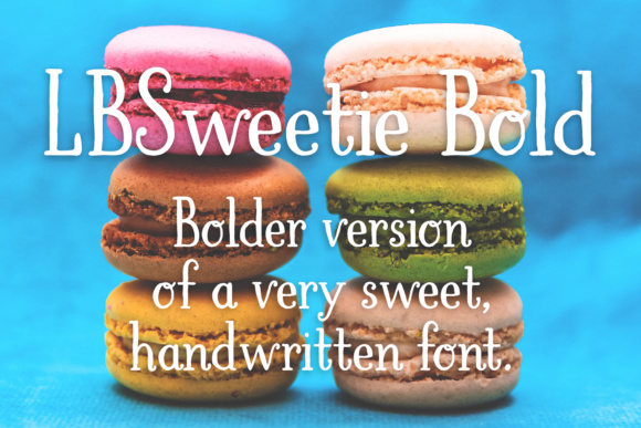 LBSweetie Bold: The Perfect Script Amp Font for Handmade Creators