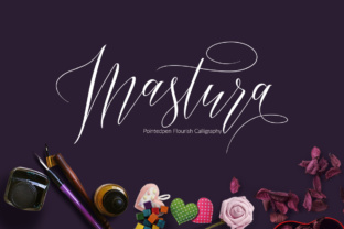 Mastura: The Modern Script Typeface for Polished Web Design