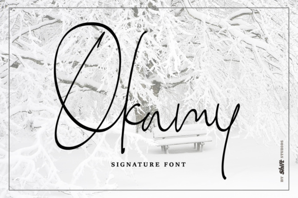 Okamy: The Relaxed Script Font That Elevates Small Business Branding