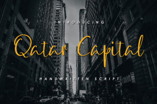 Qatar Capital: A Handwritten Typeface for Authentic Brand Identity