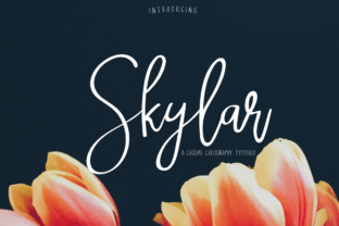 Skylar: A Script Font That Elevates Editorial Design