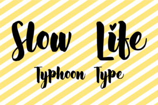 Slow Life: A Premium Script Font for Authentic Campaigns