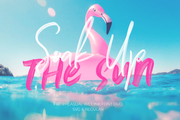 Soak Up the Sun Duo: The Perfect Typeface for Summer Campaigns