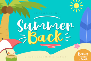 Summer Back: The Perfect Typeface to Elevate Your Brand Identity