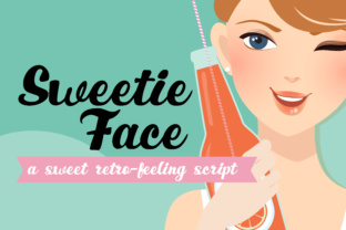 Sweetie Face: A Retro Script Typeface for Bold Branding