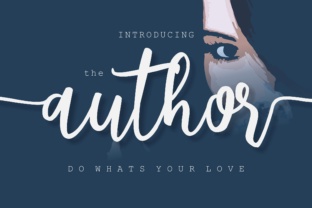 The Author: A Script Typeface for Authentic Brand Identity