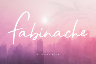 Upgrade Your Brand Identity with the Fabinache Typeface