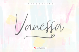 Vanessa: A Handwritten Typeface That Brings Charm to Digital Brands