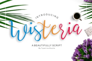 Wisteria: The Elegant Script Typeface for Modern Branding